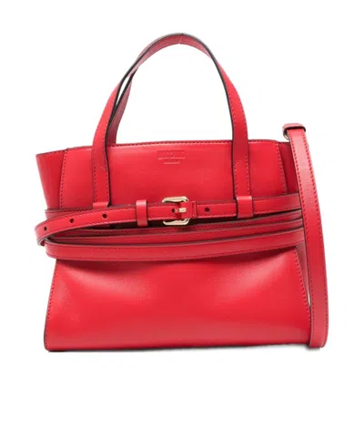 MOSCHINO SMALL TIE ME TOTE BAG