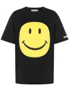 Moschino Couture Cotton Crew-neck T-shirt In Black