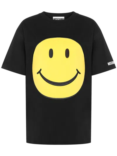 MOSCHINO SMILE COTTON T-SHIRT