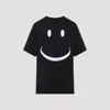 Moschino Smiley Printed Regular Fit T-shirt In Black