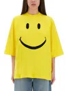 Moschino Relaxed Fit Cotton T-shirt With Cheerful Graphic