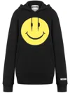 Moschino Sweatshirt In Organic Cotton Smiley® In Black