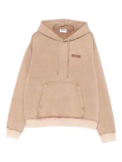 Moschino Couture Couture Logo Sweatshirt In Brown