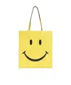 Moschino Smiley Face Logo Handbag In Yellow