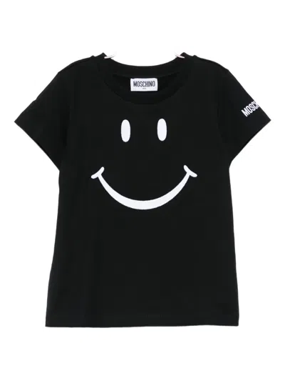 MOSCHINO SMILEY-FACE T-SHIRT