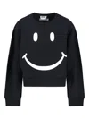 Moschino Smiley® Graphic Sweater In Black