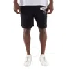 Moschino Logo-print Organic-cotton Shorts In Black
