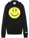Moschino Sweatshirt In Organic Cotton Smiley® In Black