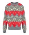 Moschino Ribbed Crewneck Sweater Graphic Pattern
