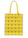 Moschino "smiley" Shopper Bag In Yellow