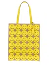 Moschino Smiley Shopper Bag In Yellow