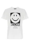 Moschino Couture X Smiley World Man T-shirt White Size L Cotton In White