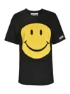 Moschino Couture Cotton Crew-neck T-shirt In Fantasia Nero