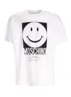 Moschino 'smiley Print T-shirt In White