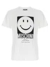 Moschino Couture X Smiley World Man T-shirt White Size L Cotton In White