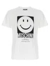 Moschino 'smiley Print T-shirt In White
