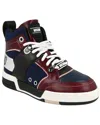 Moschino Streetball Asymmetrical High-top Sneakers