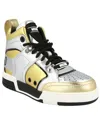 Moschino Streetball Asymmetrical High-top Sneakers