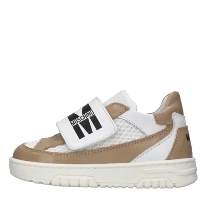 Moschino Kids'  Sneakers In White