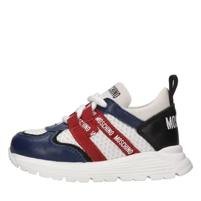 Moschino Kids'  Sneakers In White