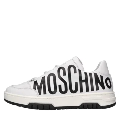 Moschino Kids'  Sneakers In White
