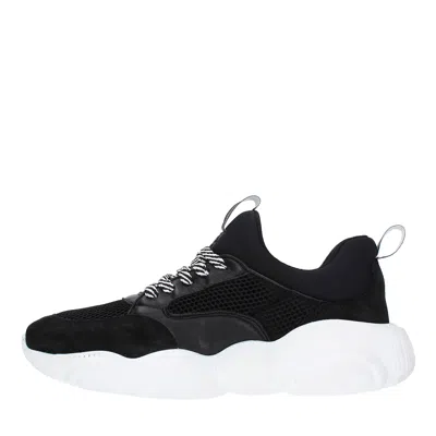 Moschino Sneakers Black In Nero Neri E Grigi