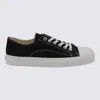 Moschino Sneakers In Canvas Edge In Black