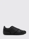 Moschino Low Top Sneakers Rubber Sole In Black