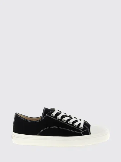 Moschino Square-toe Sneakers In Black