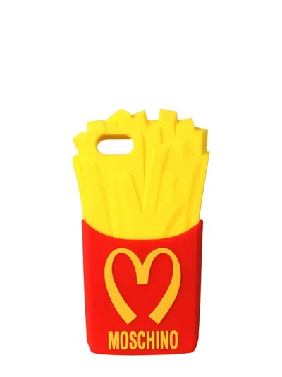 Moschino Special Edition Fw14 I-phone 5 Case In Yellow