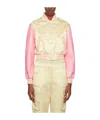 Moschino Splicing Design Long-sleeved Casual Jacket In Multicolor