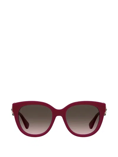 Moschino Square-buckle Sunglasses In Multi