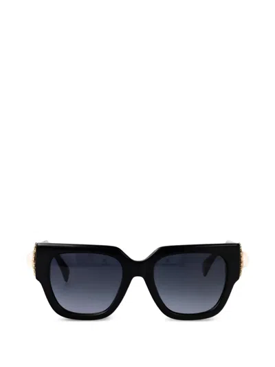 Moschino Square-frame Sunglasses In Black