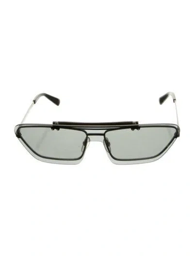 Pre-owned Moschino Square Tinted Sunglasses In Multi