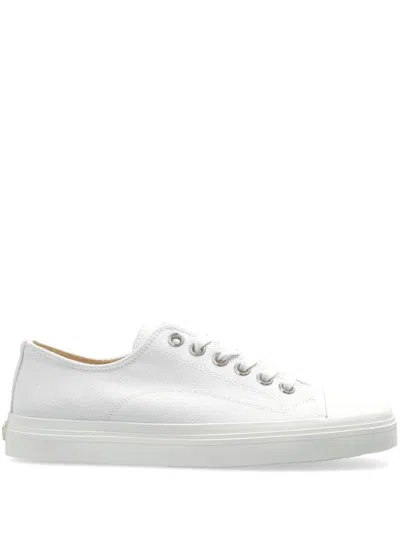 MOSCHINO SQUARE-TOE SNEAKERS