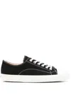 Moschino Sneakers In Canvas Edge In Black