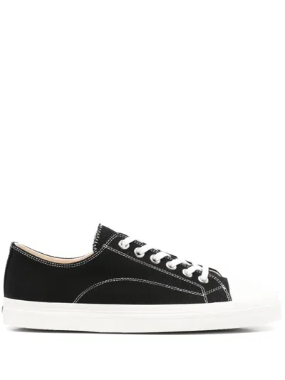MOSCHINO SQUARE-TOE SNEAKERS