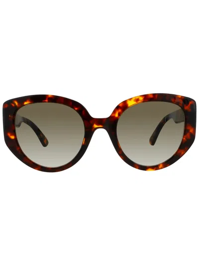 Moschino Statement Women's Gradient Sunglasses In Brown
