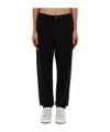 Moschino Regular Fit Barcode Trousers In Black
