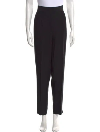 Pre-owned Moschino Straight Leg Pants In Gray