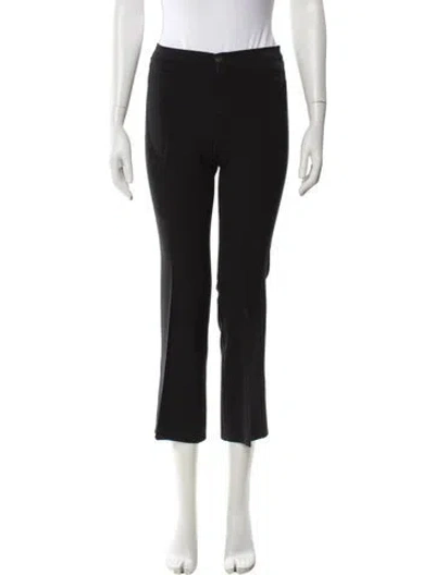 Pre-owned Moschino Straight Leg Pants In Grey