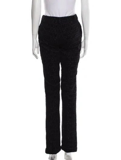 Pre-owned Moschino Straight Leg Pants W/ Tags In Black