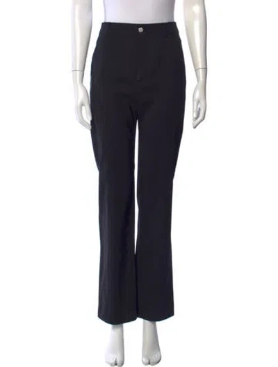 Pre-owned Moschino Straight Leg Pants W/ Tags In Black