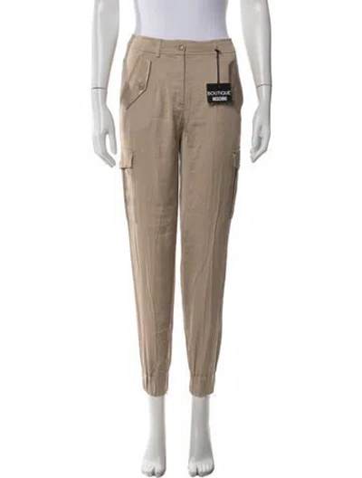 Pre-owned Moschino Straight Leg Pants W/ Tags In Neutrals