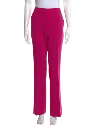 Pre-owned Moschino Straight Leg Pants W/ Tags In Pink