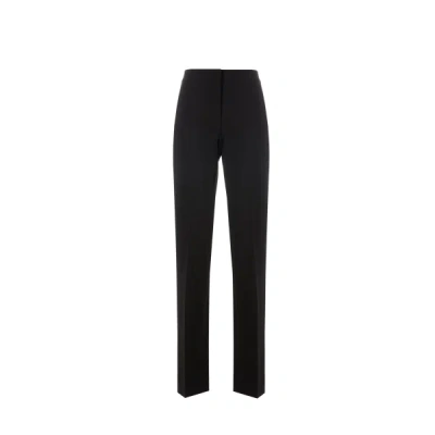 Moschino Straight-leg Tailored Trousers In Black