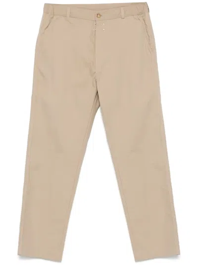 Moschino Straight-leg Trousers In Neutrals