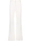 Moschino Hose Mit Geradem Bein In White
