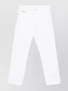Moschino Straight Trousers With Belt Loops And Pockets