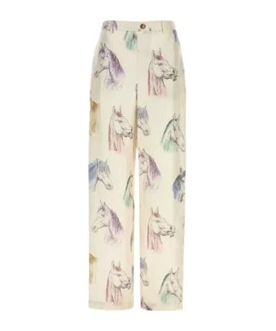 Moschino Designer-style Pants For Women In Neutral